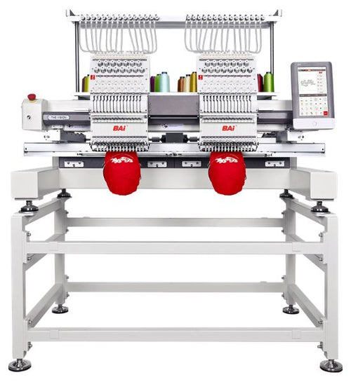 BAi THE VISION – 2 Head 15 Needle Commercial Embroidery Machine