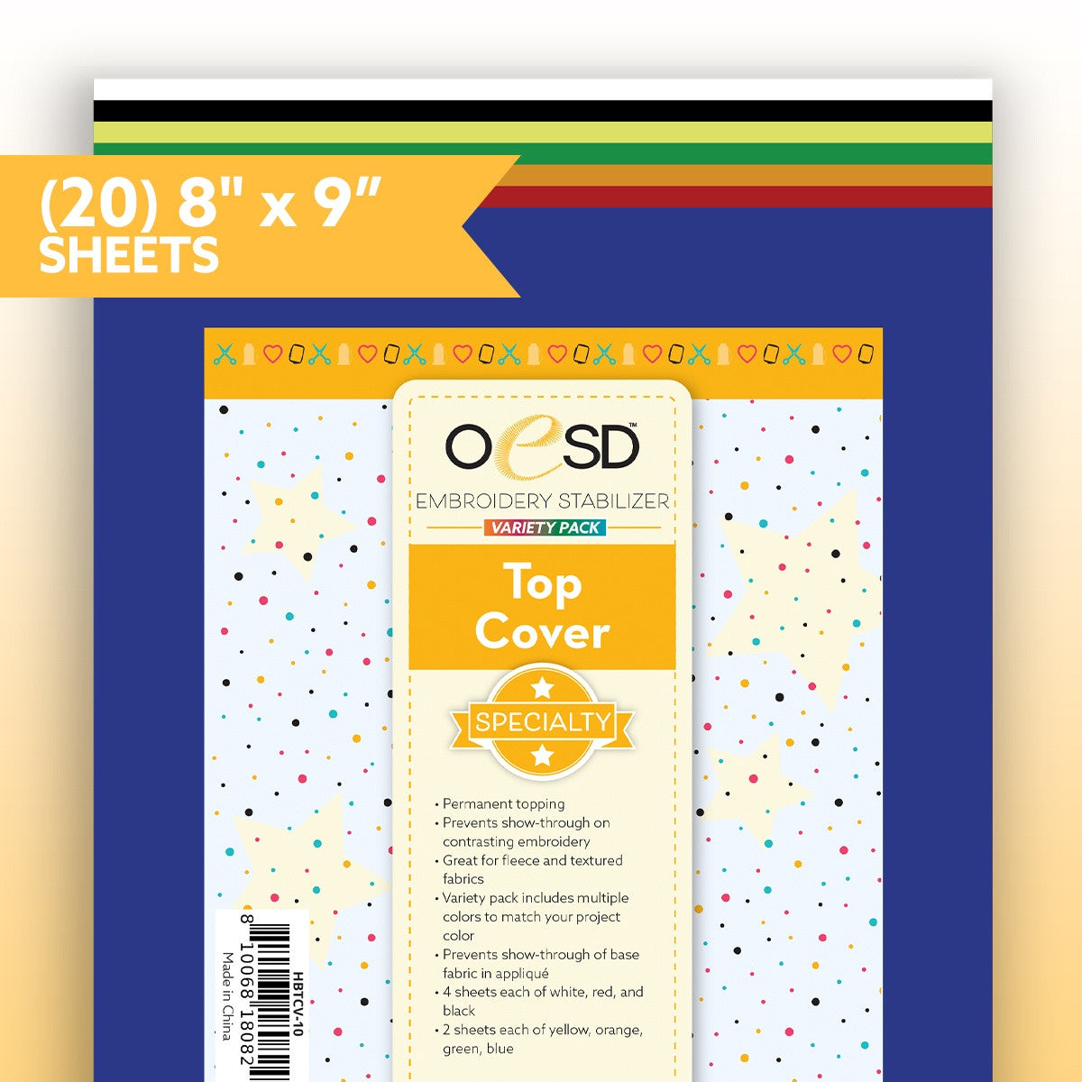 OESD Top Cover Permanent Topping Variety Pack