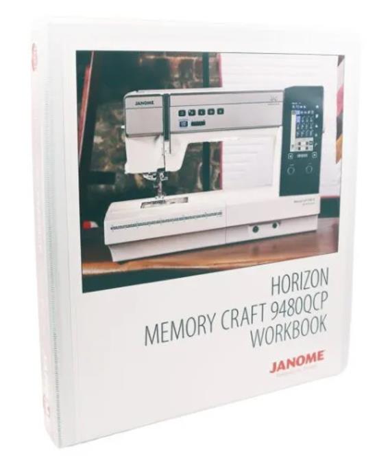 Janome Horizon Memory Craft 9480QCP Workbook