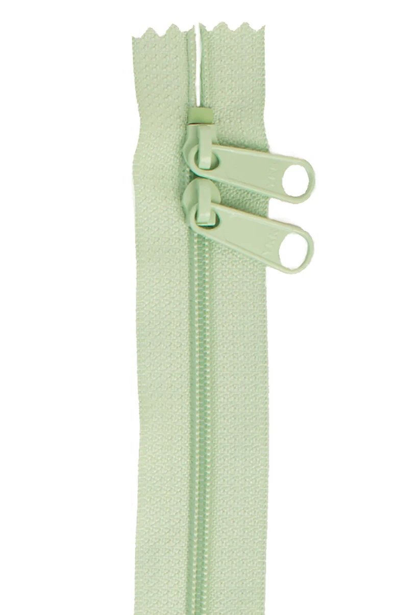HANDBAG ZIPPER 30IN LIGHT MINT