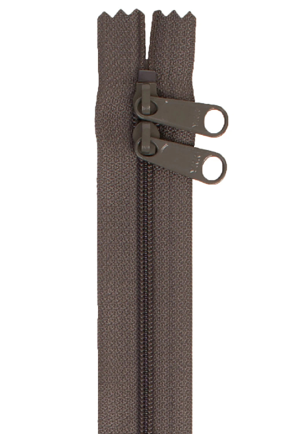 Handbag Zipper 40in Slate Gray