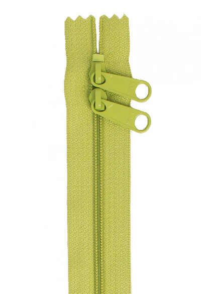 HANDBAG ZIPPER 40IN APPLE GREEN