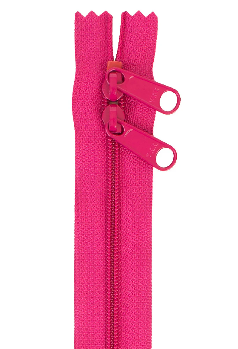 HANDBAG ZIPPER 40IN LIPSTICK