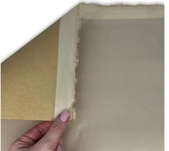 Simply Classic Adhesive Nylon Lining – Cream 18" x 54"