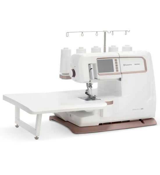 Refurbished HUSQVARNA® VIKING® AMBER™ Air S | 600 Coverlock Machine