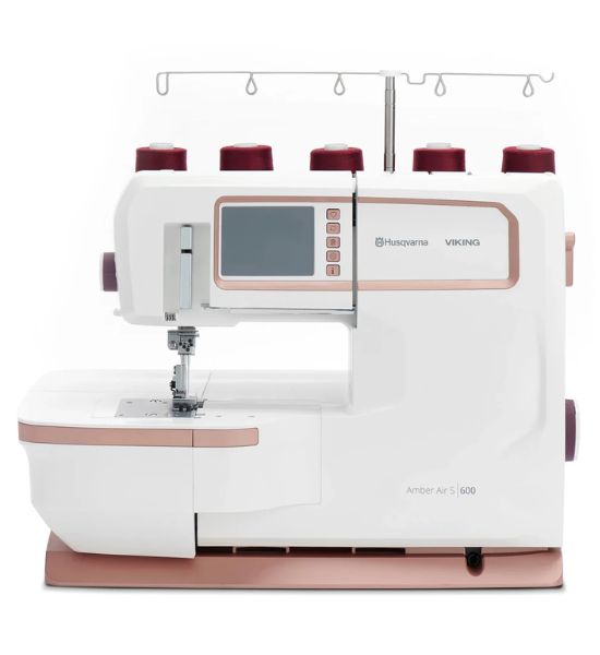 Refurbished HUSQVARNA® VIKING® AMBER™ Air S | 600 Coverlock Machine