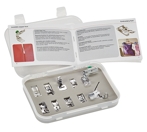 SEWING FEET KIT 10 PCS B37/38