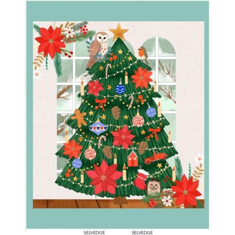 Cozy Christmas Panel in Multi