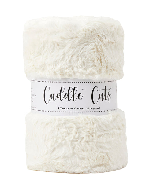 2 Yard Luxe Cuddle® Cut Hide Ivory