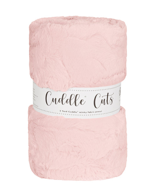 2 Yard Luxe Cuddle® Cut Hide Rosewater