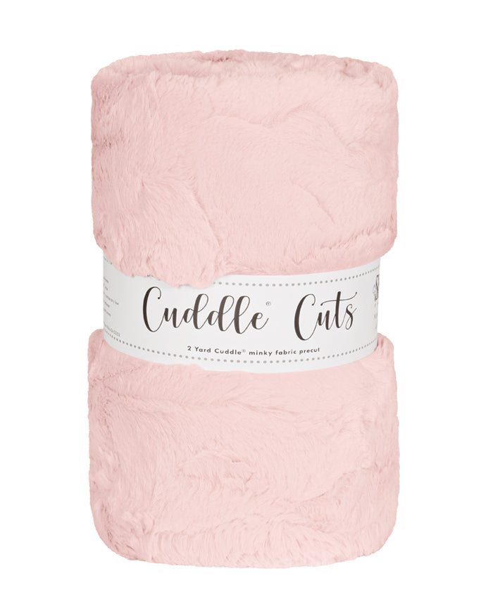 2 Yard Luxe Cuddle® Cut Hide Rosewater