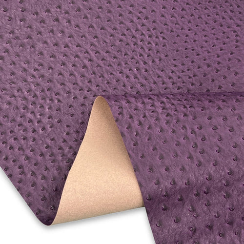 Faux Ostrich Dark Purple 18 in x 54 in