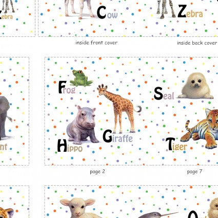 Alphabet Animal Panel