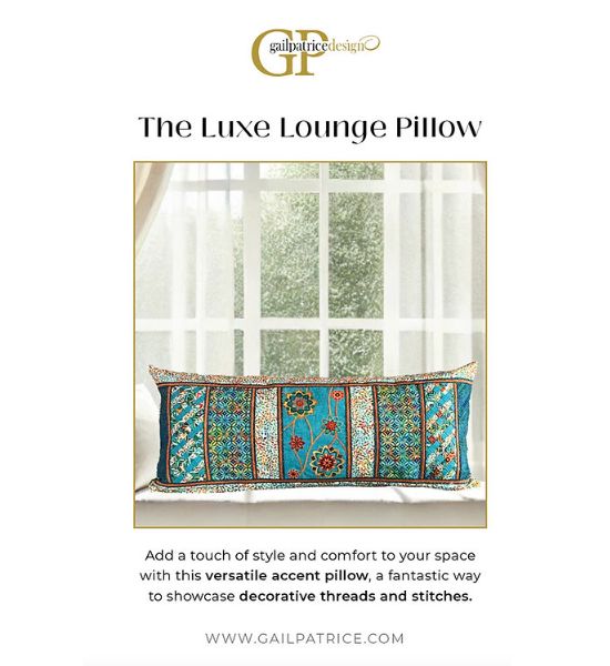 Luxe Lounge Pillow Pattern