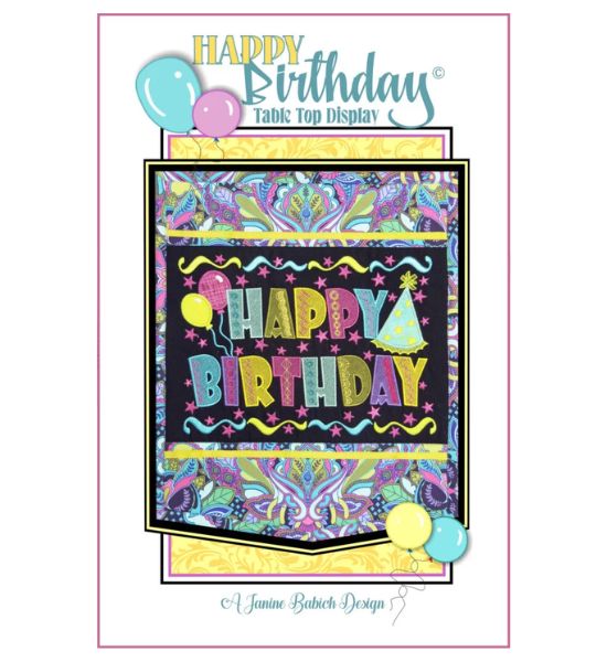 Happy Birthday Table Top Display
