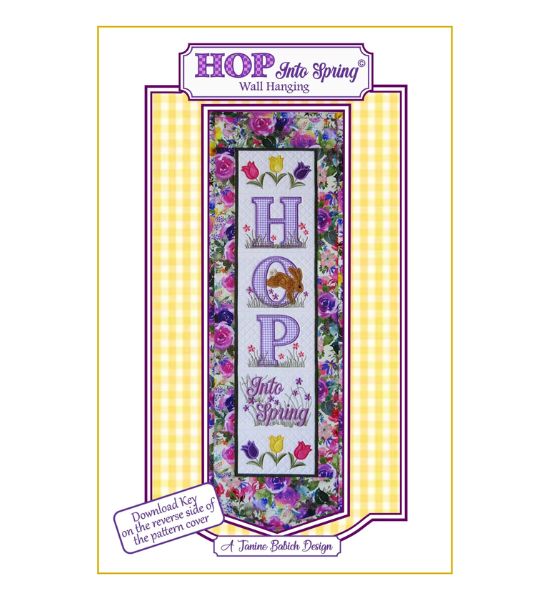 Hop Into Spring Wall Hanging
