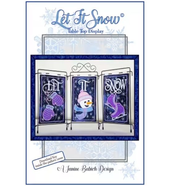 Let It Snow Table Top Display