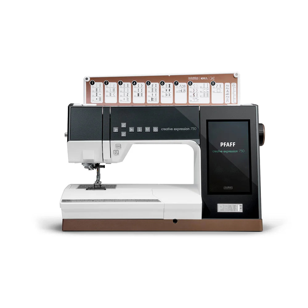 PFAFF® creative expression™ 750 Sewing and Embroidery Machine