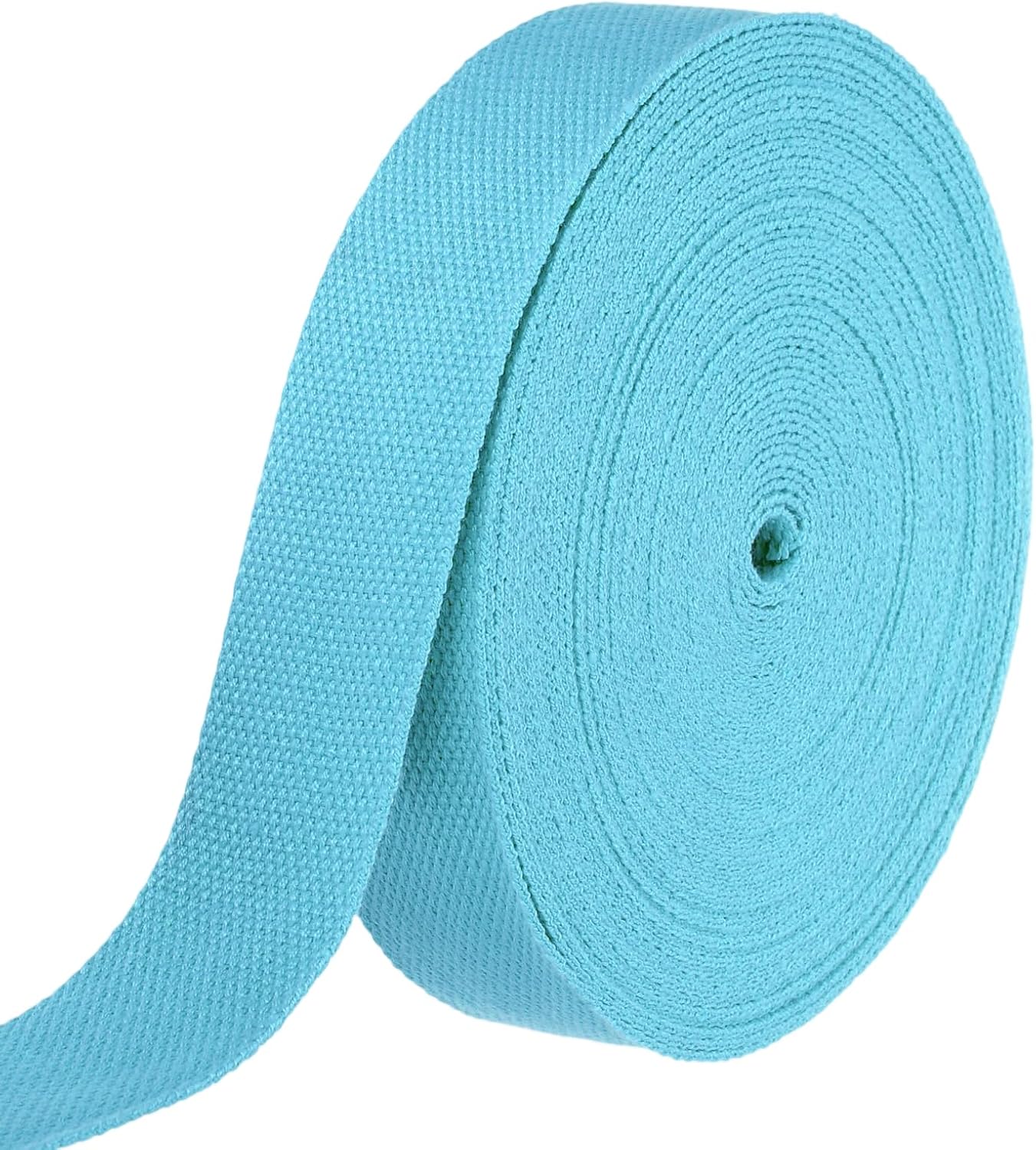 HARFINGTON Light Blue Cotton Webbing 1.5"x2 Yards