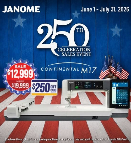 Janome Continental M17