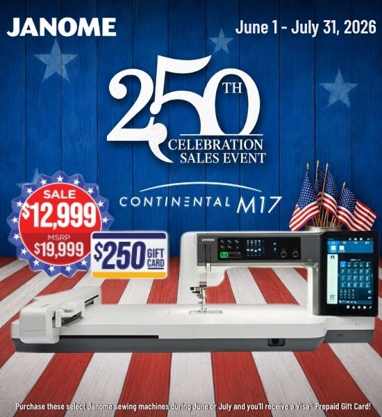 Janome Continental M17