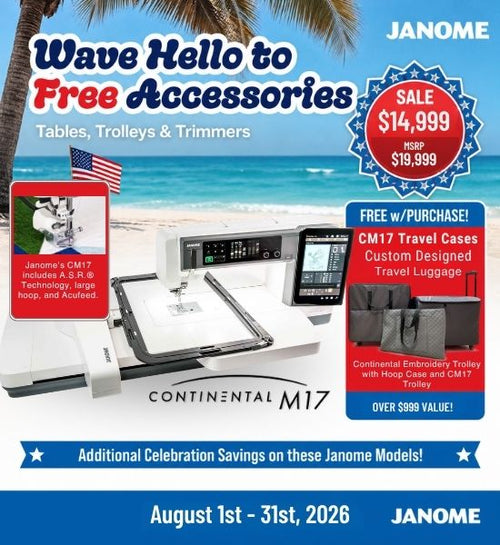 Janome Continental M17