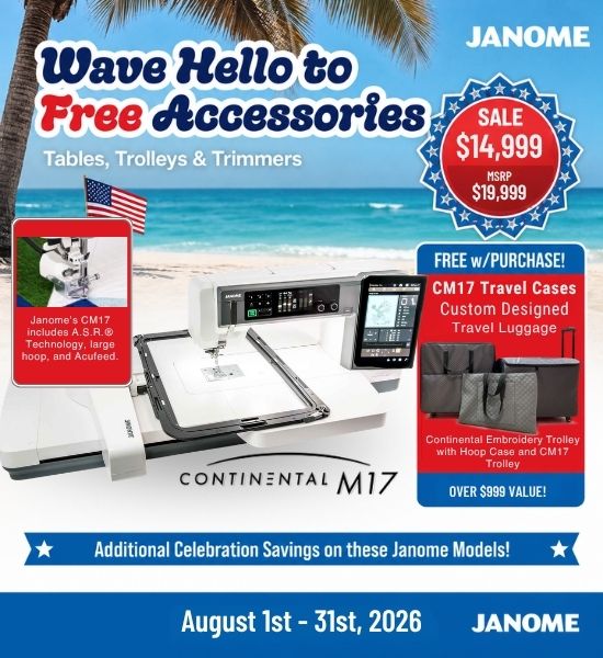 Janome Continental M17