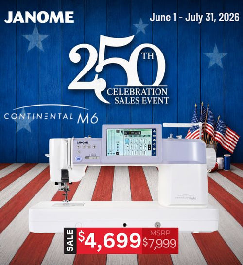 Janome Continental M6