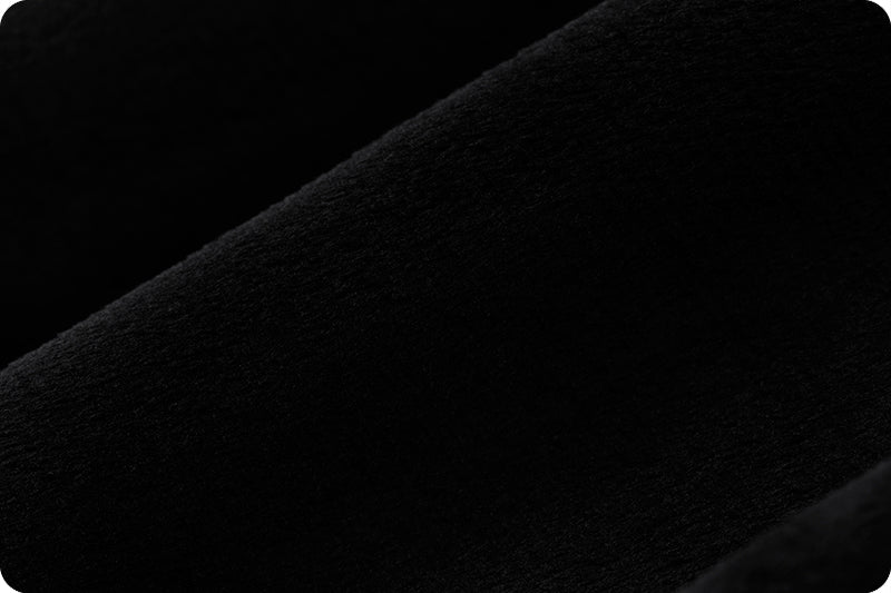 Marshmallow Cuddle® Black 1 YARD