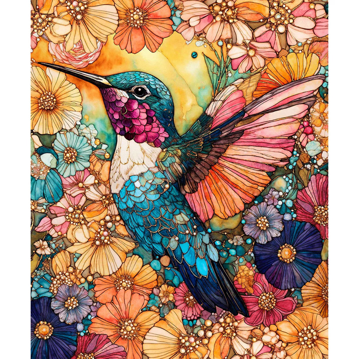 Flight of Beauty Collection 1yd Panel