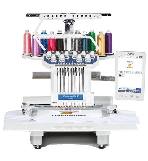PR1055X 10 Needle Home Embroidery Machine With FREE Bundle!