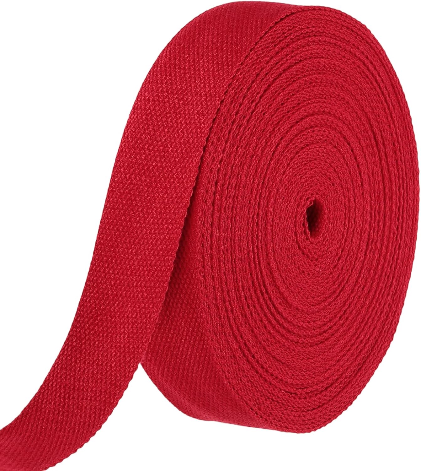 HARFINGTON Red Cotton Webbing 1.5"x2 Yards