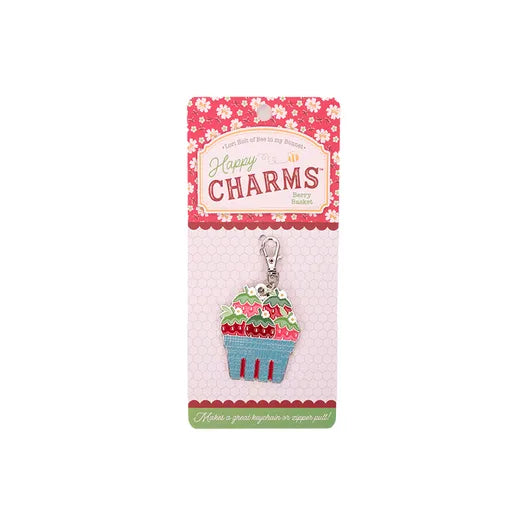 Lori Holt Farmer's Daughter Enamel Happy Charm™ Berry Basket