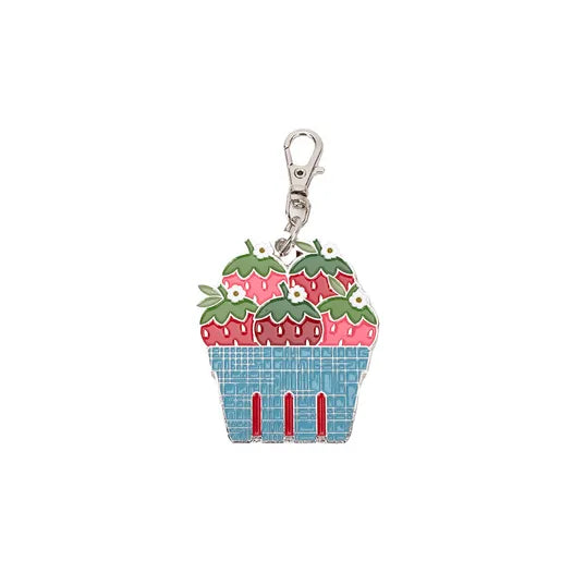 Lori Holt Farmer's Daughter Enamel Happy Charm™ Berry Basket