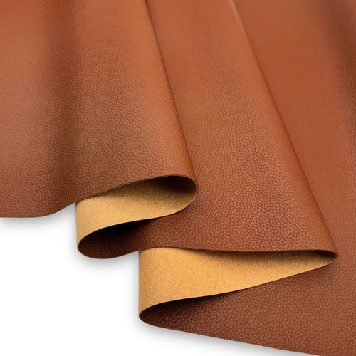 Faux Leather Chestnut 18 in x 54 in