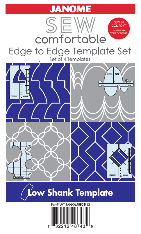 EDGE-TO-EDGE TEMPLATE SET - LOW SHANK
