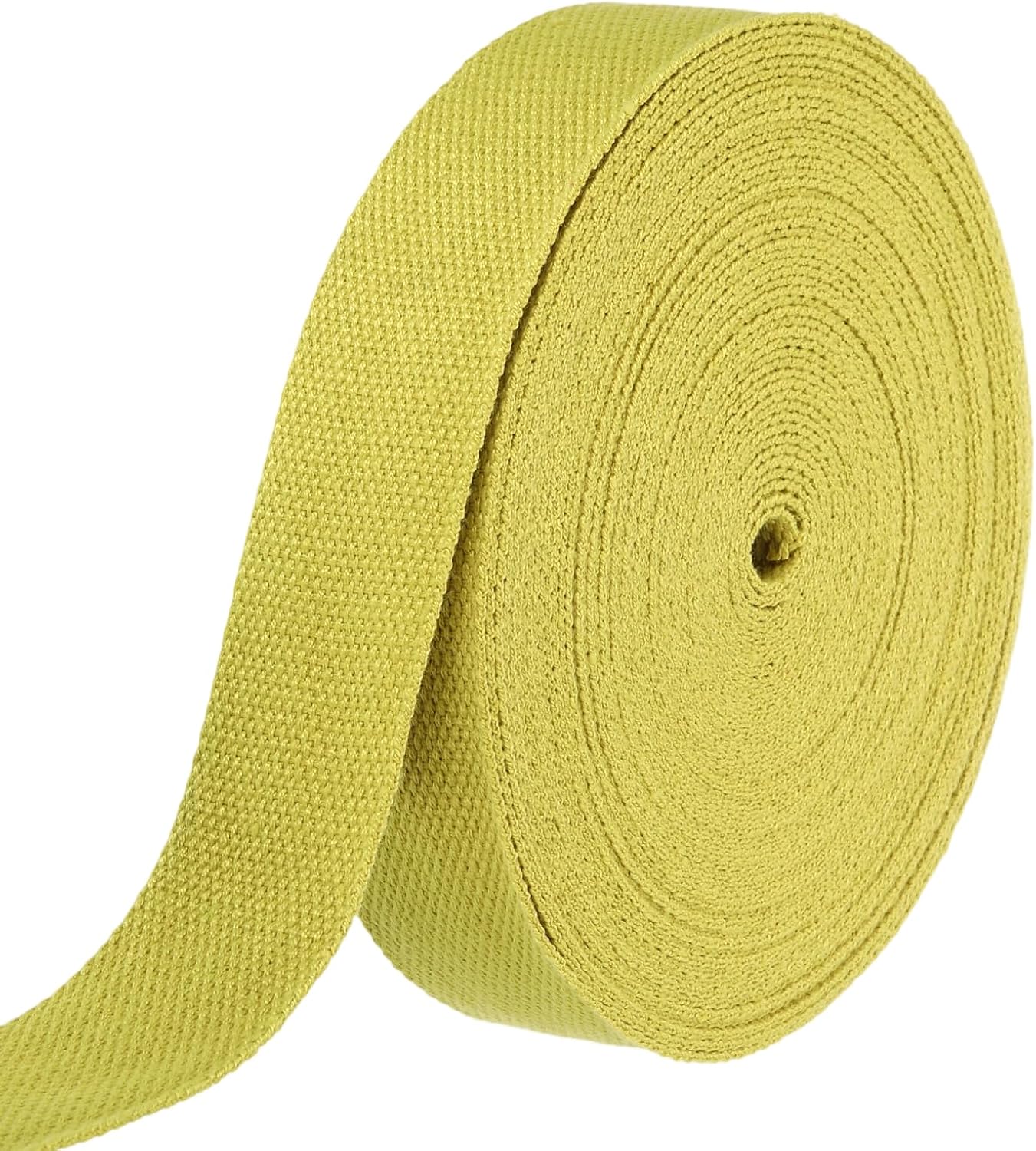 HARFINGTON Yellow Cotton Webbing 1.5"x2 Yards