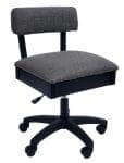 Lady Gray Hydraulic Sewing Chair (H8123) +$299.00